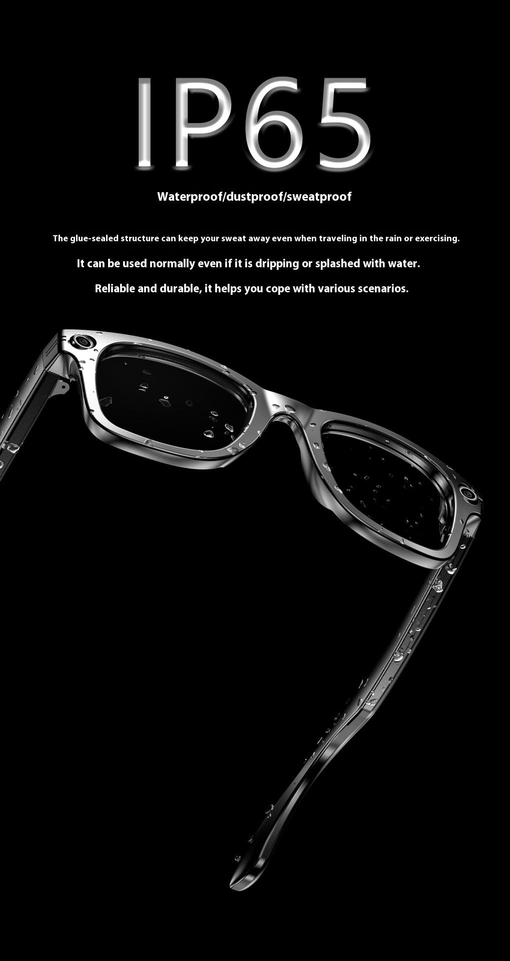 smart bluetooth glasses magnetic frame sunglasses