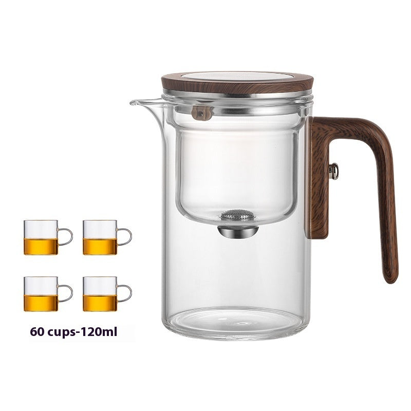 Teapot Separation Cup All Glass Heat-resistant Filter