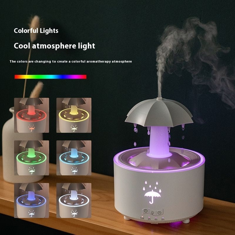 raindrop aromatherapy humidifier rotating fragrance