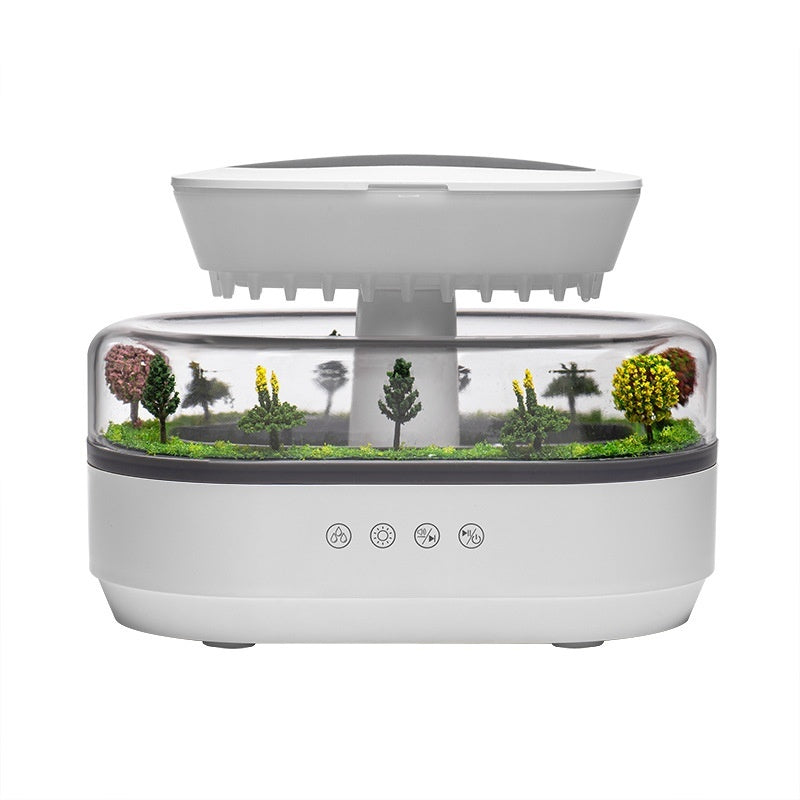 micro landscape aroma diffuser raindrop humidifier
