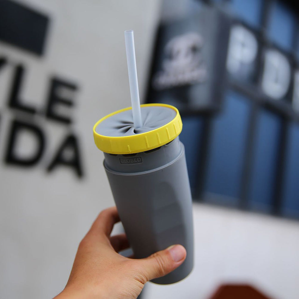 Portable Travel Cup – Twist Design, Reusable & Lightweight for On