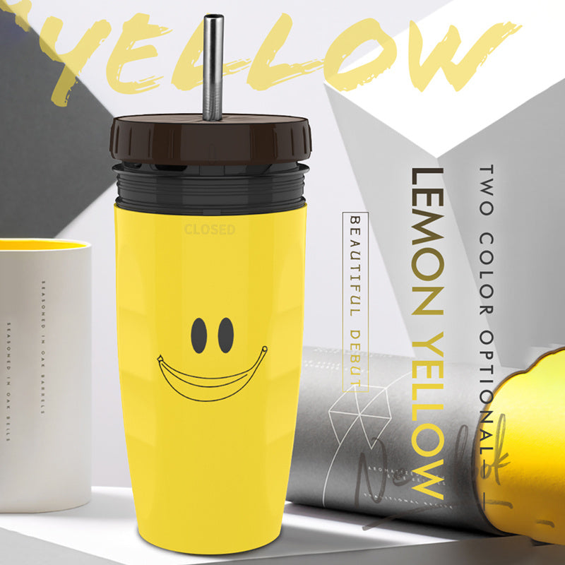 Portable Travel Cup – Twist Design, Reusable & Lightweight for On
