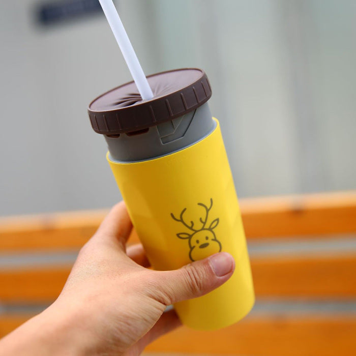 Portable Travel Cup – Twist Design, Reusable & Lightweight for On